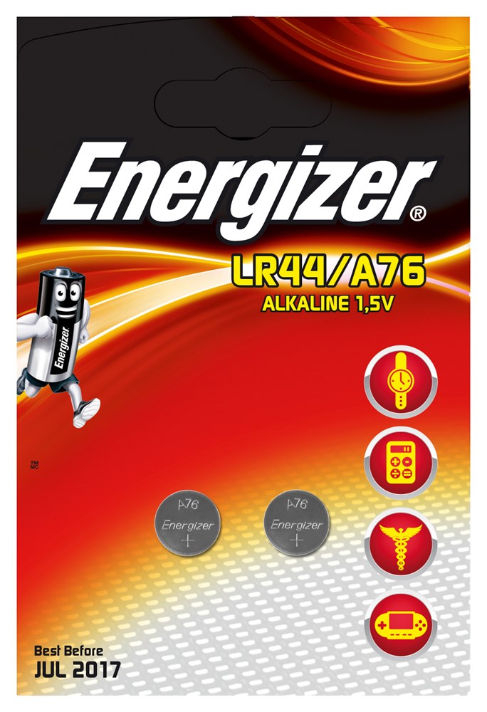 PILE LR44 - A76LB - 2P - ENERGIZER