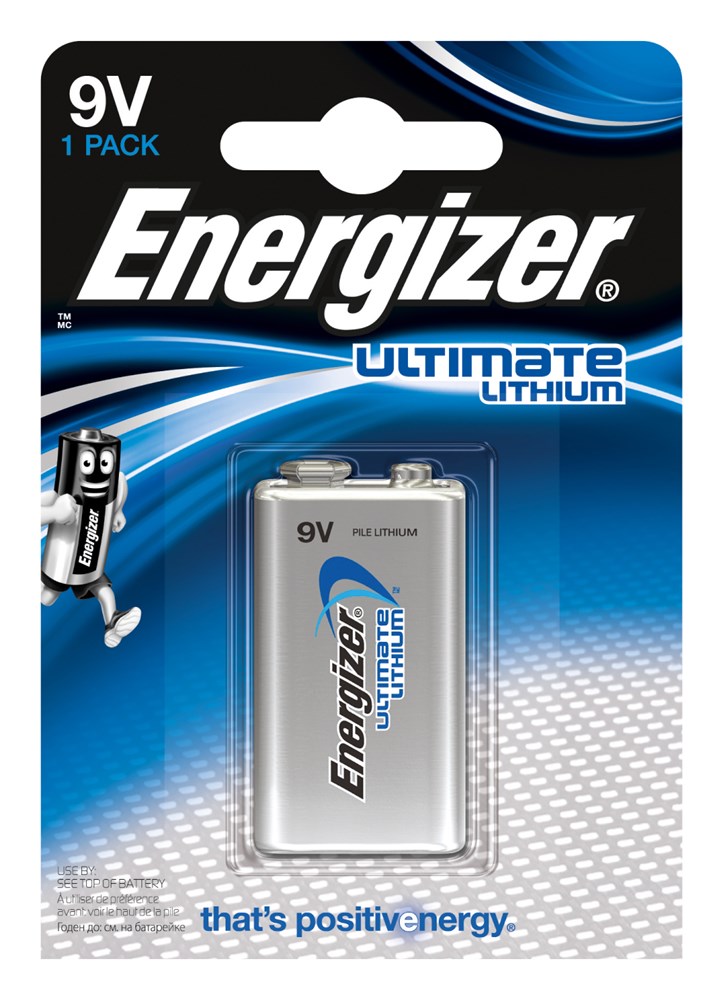 PILE LITHIUM 9V  -  ENERGIZER