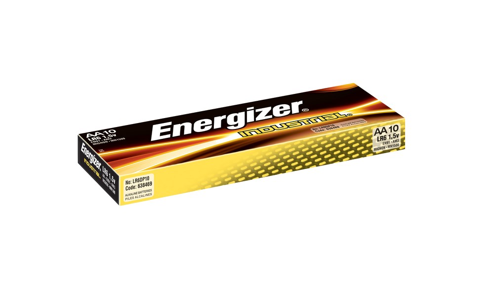 PILES AA - LR6 - INDUSTRIAL - 10P - ENERGIZER