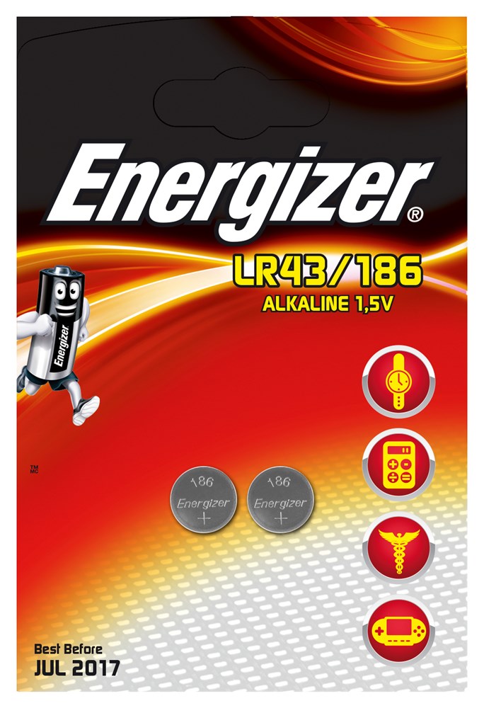 PILE LR43/186 - 2P - ENERGIZER