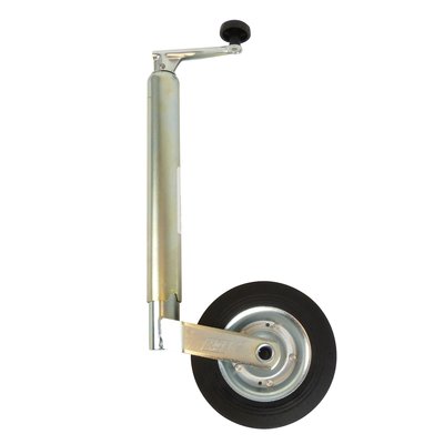 SUPPORT DE TIMON 48MM AVEC ROUE EN CAOUTCHOUC