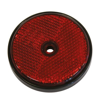 CATADIOPTRE ROND ROUGE  60MM - 2P