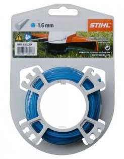 FIL NYLON ROND Ø1.6MM X 19M - BLEU - STHIL