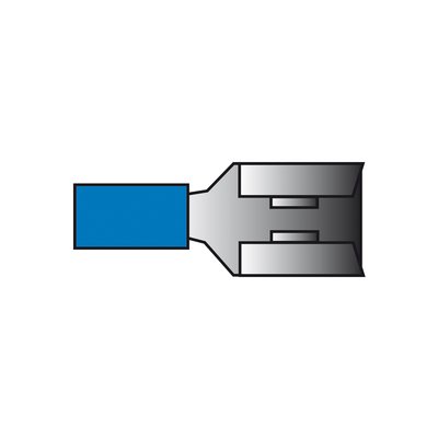 Carpoint Cosses Clip 544 Bleues 80x08mm 10 pièces