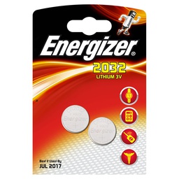 [25710] PILE LITHIUM 3V CR2032 - 2P  -  ENERGIZER