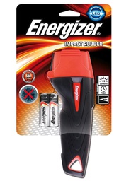 [50885] TORCHE IMPACT LED RUBBER + 2XAA  -  ENERGIZER