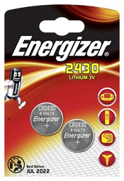 [67686] PILE LITHIUM 3V CR2430 - 2P  -  ENERGIZER